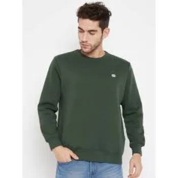 Livfree Men Round Neck Sweatshirt
